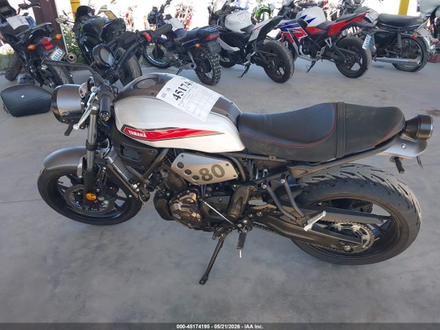2019 Yamaha Xsr700 მანქანა იყიდება აუქციონზე, vin: JYARM21E1KA001040, აუქციონის ნომერი: 45174195