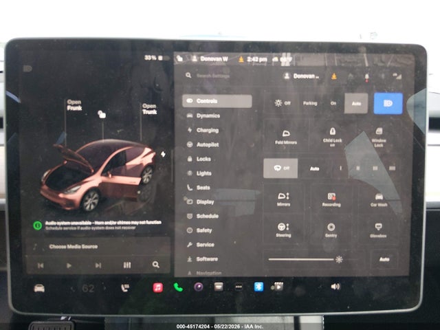 Auction sale of the 2024 Tesla Model Y, vin: 7SAYGDEDXRF016693, lot number: 45174204