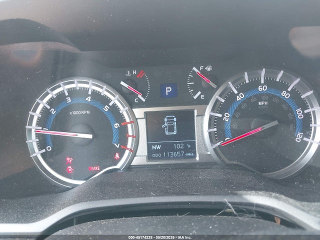 45174228 :رقم المزاد ، JTEBU5JRXH5454967 vin ، 2017 Toyota 4runner Sr5 Premium مزاد بيع