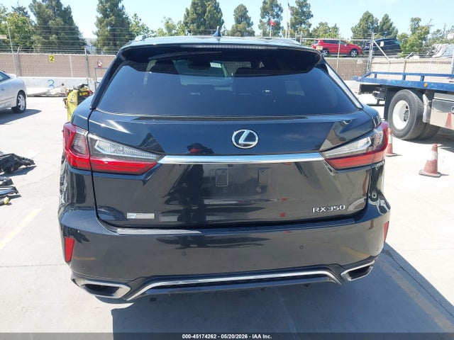 2018 Lexus Rx 350 F Sport მანქანა იყიდება აუქციონზე, vin: 2T2BZMCA5JC139327, აუქციონის ნომერი: 45174262