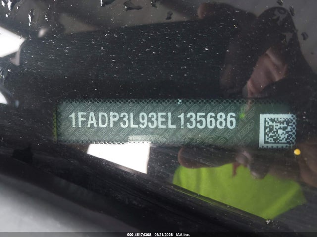45174308 :رقم المزاد ، 1FADP3L93EL135686 vin ، 2014 Ford Focus St مزاد بيع