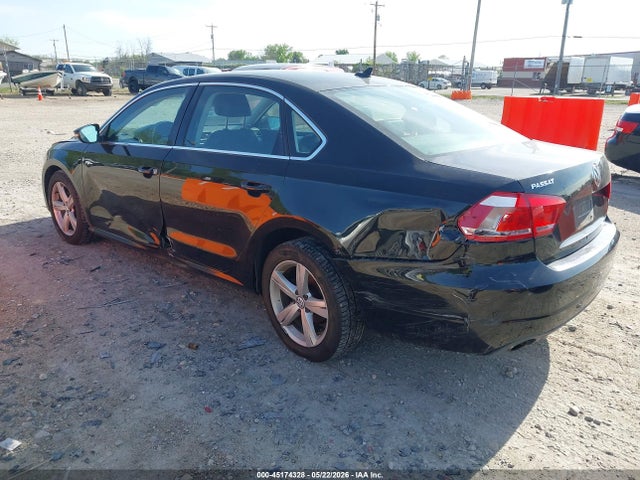 Auction sale of the 2012 Volkswagen Passat 2.5l Se, vin: 1VWBH7A33CC068764, lot number: 45174328