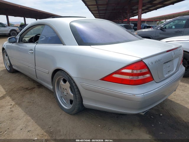 Продажа на аукционе авто 2002 Mercedes-benz Cl 600, vin: WDBPJ78J32A020076, номер лота: 45174340
