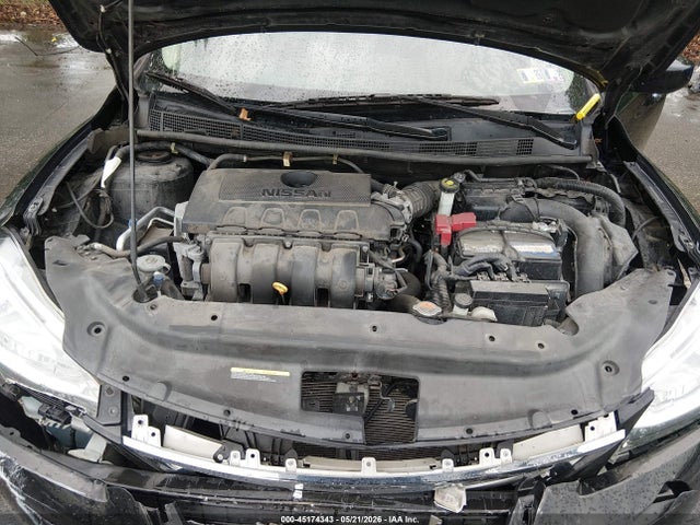2015 Nissan Sentra S მანქანა იყიდება აუქციონზე, vin: 3N1AB7APXFY368917, აუქციონის ნომერი: 45174343