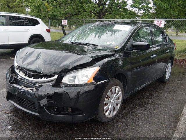 2015 Nissan Sentra S მანქანა იყიდება აუქციონზე, vin: 3N1AB7APXFY368917, აუქციონის ნომერი: 45174343