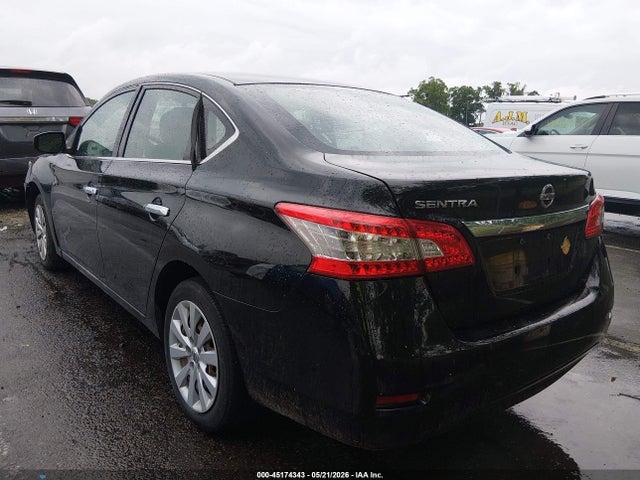 2015 Nissan Sentra S მანქანა იყიდება აუქციონზე, vin: 3N1AB7APXFY368917, აუქციონის ნომერი: 45174343