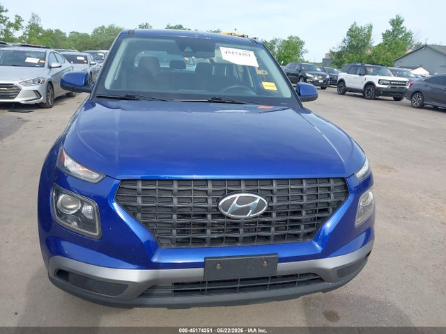 Продажа на аукционе авто 2021 Hyundai Venue Se, vin: KMHRB8A3XMU067966, номер лота: 45174351
