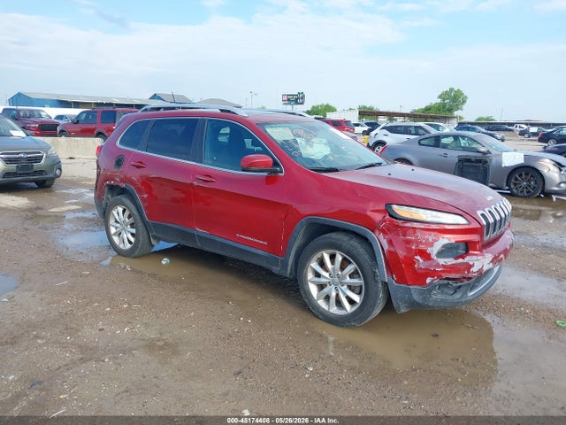 45174408 :رقم المزاد ، 1C4PJMDS5GW279693 vin ، 2016 Jeep Cherokee Limited مزاد بيع