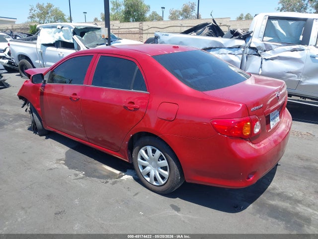 Продаж на аукціоні авто 2009 Toyota Corolla Le, vin: JTDBL40E499057393, номер лоту: 45174422