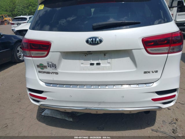 45174442 :رقم المزاد ، 5XYPKDA51GG004265 vin ، 2016 Kia Sorento 3.3l Sx مزاد بيع