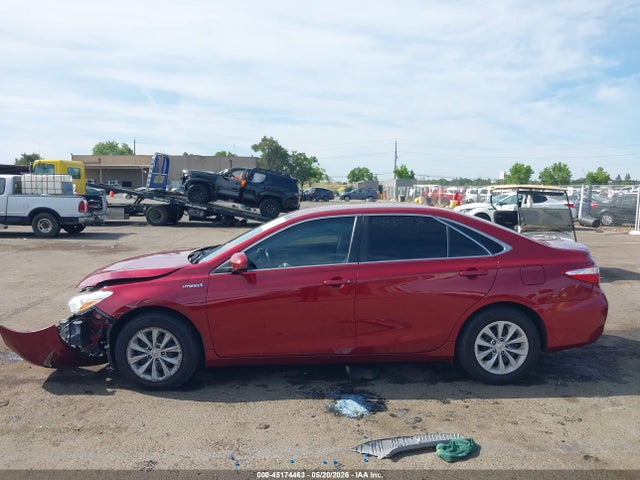 45174463 :رقم المزاد ، 4T1BD1FK0GU193664 vin ، 2016 Toyota Camry Hybrid Le مزاد بيع
