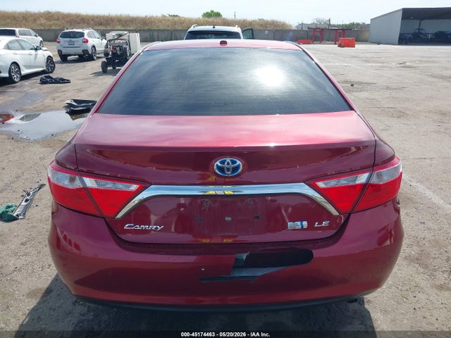 45174463 :رقم المزاد ، 4T1BD1FK0GU193664 vin ، 2016 Toyota Camry Hybrid Le مزاد بيع