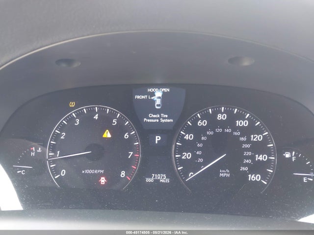 45174505 :رقم المزاد ، JTHCL46F195000272 vin ، 2009 Lexus Ls 460 مزاد بيع