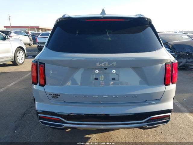 45174512 :رقم المزاد ، 5XYRK4LF1NG108735 vin ، 2022 Kia Sorento Sx Prestige مزاد بيع