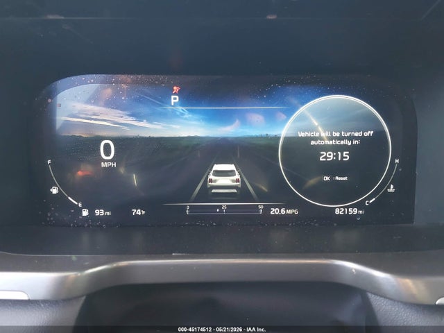 45174512 :رقم المزاد ، 5XYRK4LF1NG108735 vin ، 2022 Kia Sorento Sx Prestige مزاد بيع