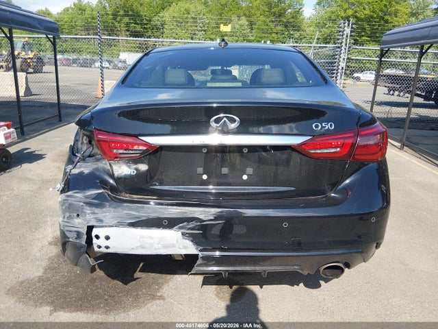 Aukcja sprzedaży 2021 Infiniti Q50 Sensory Awd, vin: JN1EV7CR8MM751200, numer aukcji: 45174606