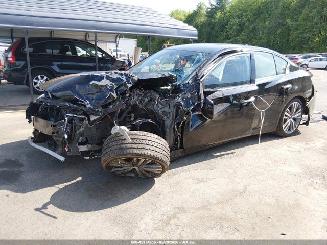 Aukcja sprzedaży 2021 Infiniti Q50 Sensory Awd, vin: JN1EV7CR8MM751200, numer aukcji: 45174606