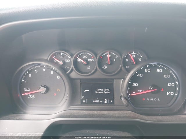 3GCPWBEK9MG186092 Chevrolet Silverado 1500 2wd Short Bed Custom
