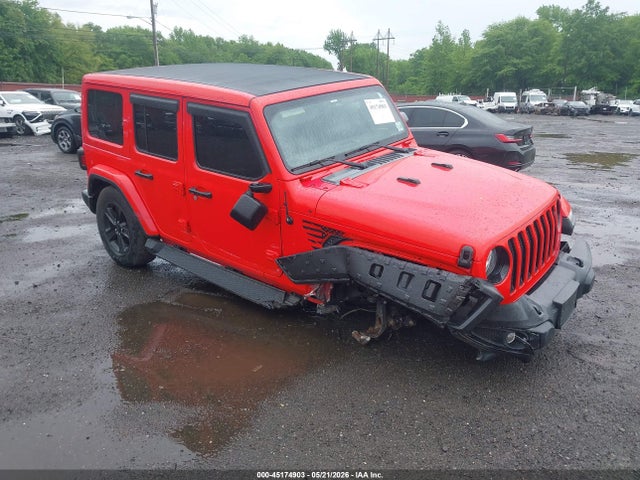 Aukcja sprzedaży 2021 Jeep Wrangler Unlimited Sahara Altitude 4x4, vin: 1C4HJXEN9MW764039, numer aukcji: 45174903