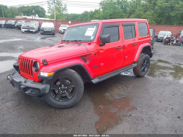 Aukcja sprzedaży 2021 Jeep Wrangler Unlimited Sahara Altitude 4x4, vin: 1C4HJXEN9MW764039, numer aukcji: 45174903