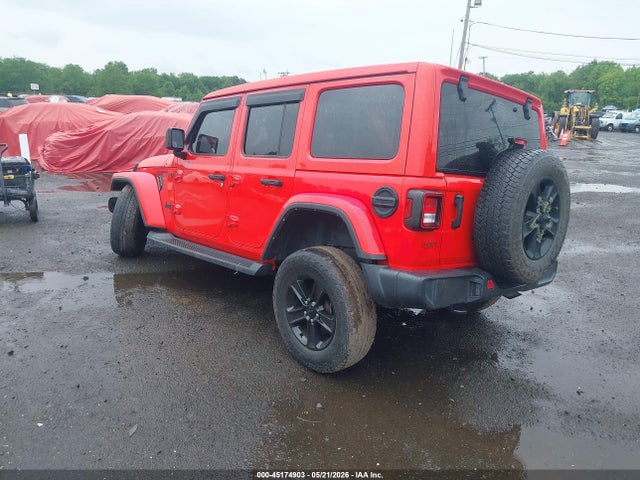 Aukcja sprzedaży 2021 Jeep Wrangler Unlimited Sahara Altitude 4x4, vin: 1C4HJXEN9MW764039, numer aukcji: 45174903