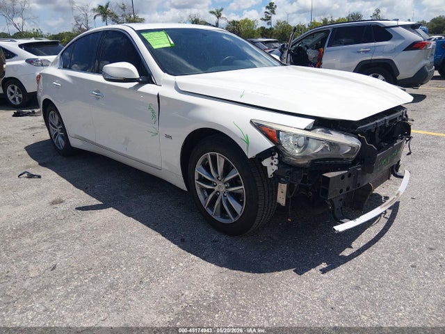 Продажа на аукционе авто 2017 Infiniti Q50 2.0t Base, vin: JN1CV7AP7HM640717, номер лота: 45174943
