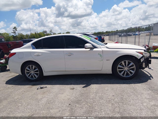 2017 Infiniti Q50 2.0t Base მანქანა იყიდება აუქციონზე, vin: JN1CV7AP7HM640717, აუქციონის ნომერი: 45174943