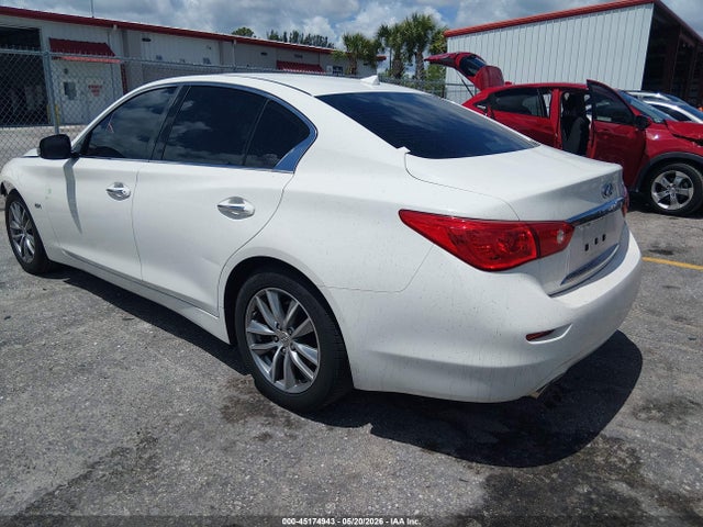 2017 Infiniti Q50 2.0t Base მანქანა იყიდება აუქციონზე, vin: JN1CV7AP7HM640717, აუქციონის ნომერი: 45174943