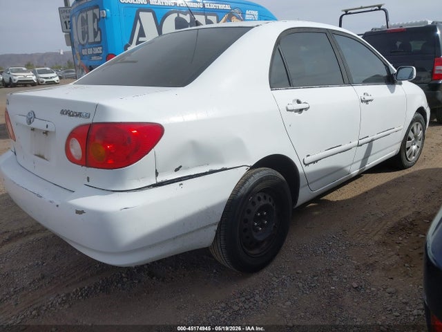 Продажа на аукционе авто 2003 Toyota Corolla Le, vin: 1NXBR32E43Z135015, номер лота: 45174945