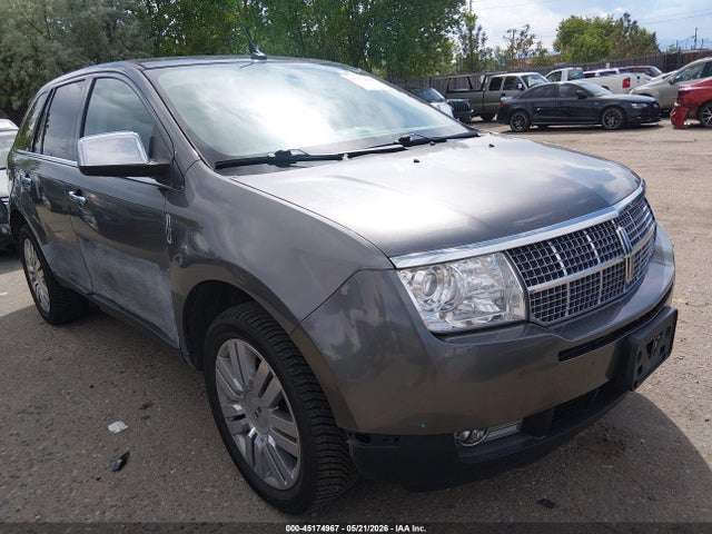 45174967 :رقم المزاد ، 2LMDJ8JC0ABJ24422 vin ، 2010 Lincoln Mkx مزاد بيع