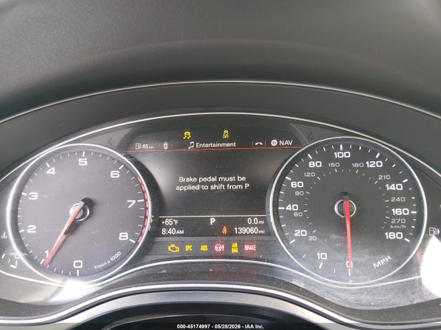 2014 Audi A7 3.0t Premium Plus მანქანა იყიდება აუქციონზე, vin: WAUWGAFC6EN113701, აუქციონის ნომერი: 45174997