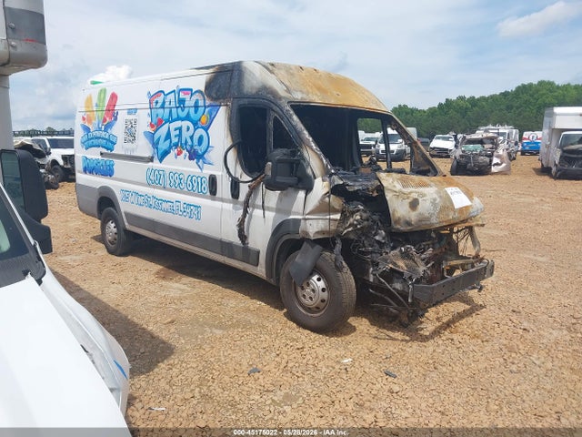 Auction sale of the 2018 Ram Promaster 3500 Cargo Van High Roof 159 Wb Ext, vin: 3C6URVJG2JE157545, lot number: 45175022