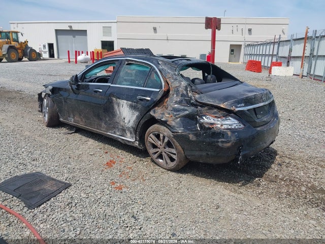 2018 Mercedes-benz C 300 4matic მანქანა იყიდება აუქციონზე, vin: WDDWF4KB2JR407870, აუქციონის ნომერი: 45175074