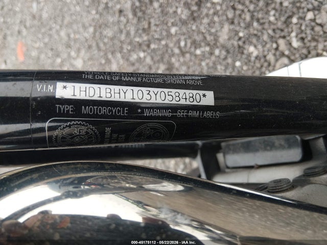 Aukcja sprzedaży 2003 Harley-davidson Fxst, vin: 1HD1BHY103Y058480, numer aukcji: 45175112
