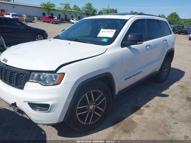 2018 Jeep Grand Cherokee Limited 4x4 მანქანა იყიდება აუქციონზე, vin: 1C4RJFBG5JC299597, აუქციონის ნომერი: 45175129