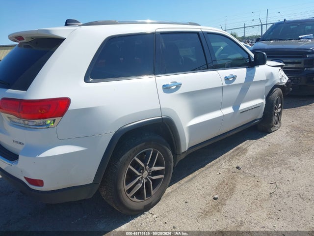 2018 Jeep Grand Cherokee Limited 4x4 მანქანა იყიდება აუქციონზე, vin: 1C4RJFBG5JC299597, აუქციონის ნომერი: 45175129