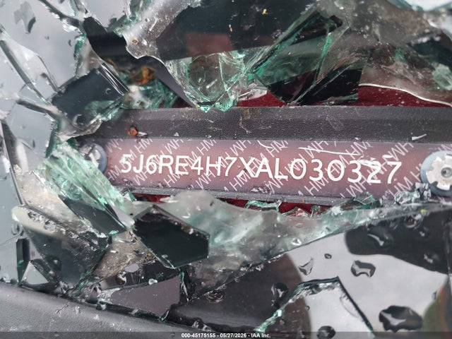 2010 Honda Cr-v Ex-l მანქანა იყიდება აუქციონზე, vin: 5J6RE4H7XAL030327, აუქციონის ნომერი: 45175155