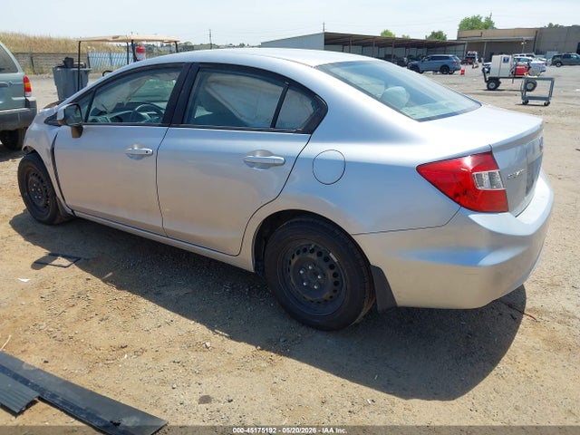 Продаж на аукціоні авто 2012 Honda Civic Lx, vin: 19XFB2F5XCE009495, номер лоту: 45175192