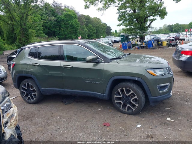 45175248 :رقم المزاد ، 3C4NJDCB3JT399935 vin ، 2018 Jeep Compass Limited 4x4 مزاد بيع