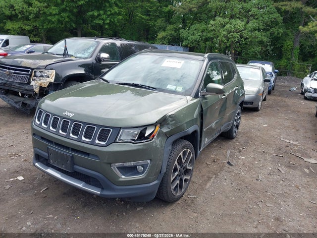 45175248 :رقم المزاد ، 3C4NJDCB3JT399935 vin ، 2018 Jeep Compass Limited 4x4 مزاد بيع