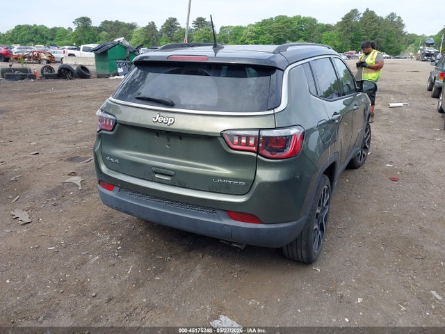 45175248 :رقم المزاد ، 3C4NJDCB3JT399935 vin ، 2018 Jeep Compass Limited 4x4 مزاد بيع