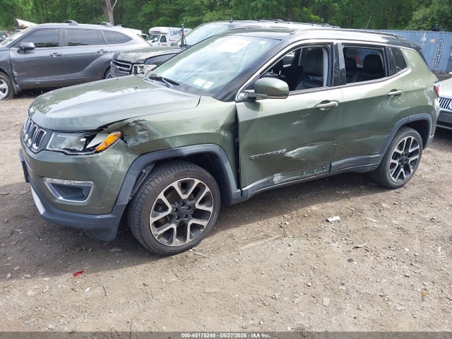 45175248 :رقم المزاد ، 3C4NJDCB3JT399935 vin ، 2018 Jeep Compass Limited 4x4 مزاد بيع