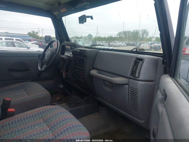 1997 Jeep Wrangler Sport მანქანა იყიდება აუქციონზე, vin: 1J4FY19S4VP509224, აუქციონის ნომერი: 45175288