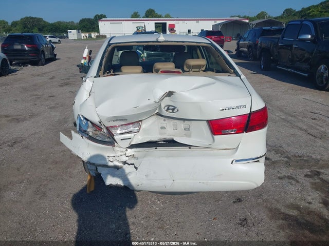 2009 Hyundai Sonata Limited მანქანა იყიდება აუქციონზე, vin: 5NPEU46C19H476034, აუქციონის ნომერი: 45175313