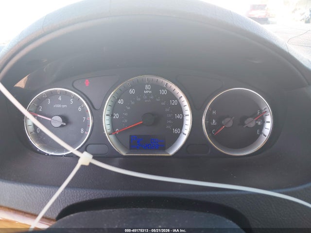 2009 Hyundai Sonata Limited მანქანა იყიდება აუქციონზე, vin: 5NPEU46C19H476034, აუქციონის ნომერი: 45175313