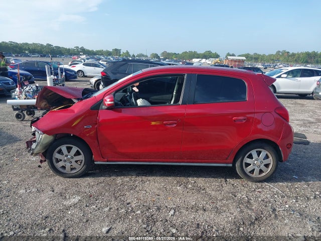 45175389 :رقم المزاد ، ML32A4HJ0FH051201 vin ، 2015 Mitsubishi Mirage Es مزاد بيع
