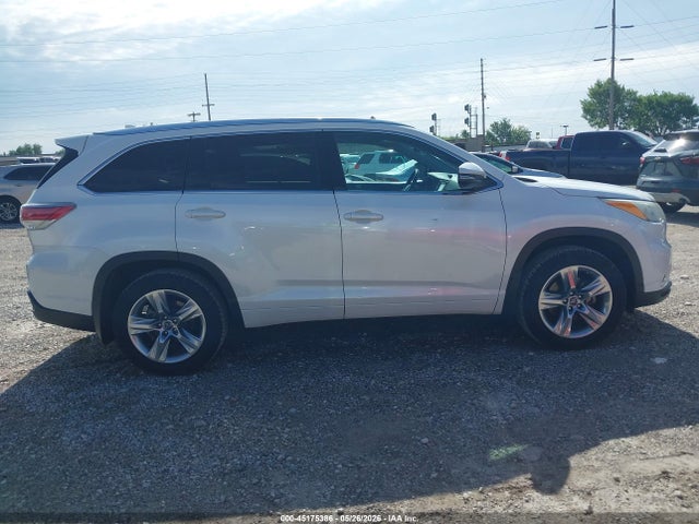 Продаж на аукціоні авто 2016 Toyota Highlander Limited V6, vin: 5TDDKRFH8GS326343, номер лоту: 45175386