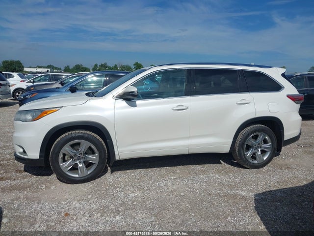 Продаж на аукціоні авто 2016 Toyota Highlander Limited V6, vin: 5TDDKRFH8GS326343, номер лоту: 45175386