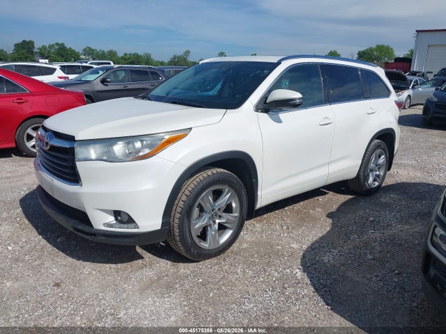 Продаж на аукціоні авто 2016 Toyota Highlander Limited V6, vin: 5TDDKRFH8GS326343, номер лоту: 45175386