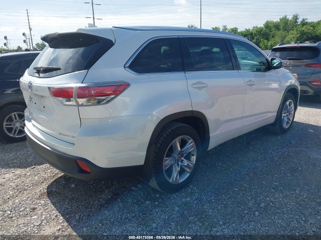 Продаж на аукціоні авто 2016 Toyota Highlander Limited V6, vin: 5TDDKRFH8GS326343, номер лоту: 45175386
